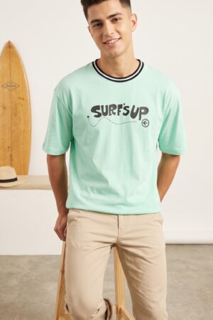 Boys Half-Sleeve Graphic T-Shirt with Print